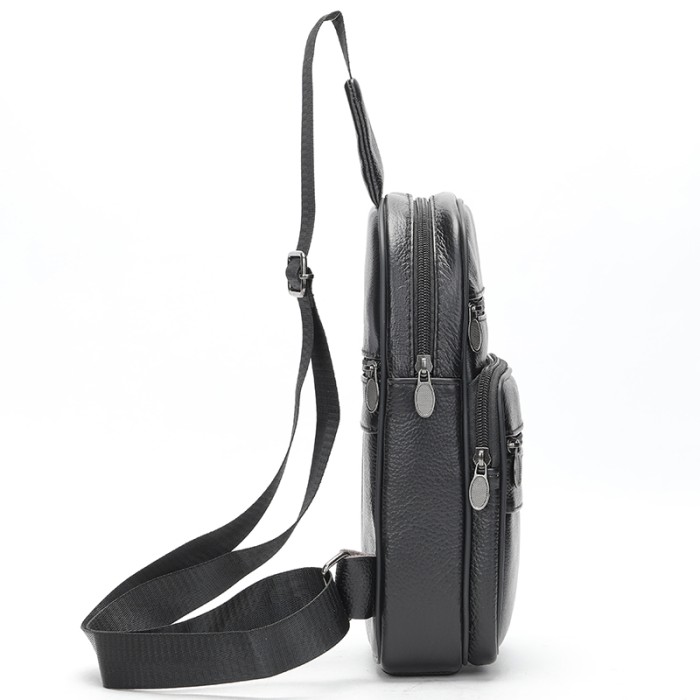 Чоловіча сумка крос-боді сasual, Чоловіча ділова сумка крос-боді середньої жорсткості RO-72