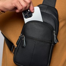 Чоловіча вулична сумка через плече, Сумки слінг чоловічі крос боді, Сумка кобура наплічна ZA-92