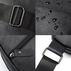 Сумка чоловіча чорна через плече, Оригінальна чоловіча сумка крос-боді крос-боді сasual ML-80