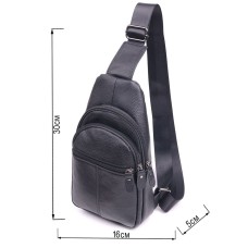 Чоловіча вулична сумка через плече, Сумки слінг чоловічі крос боді, Сумка кобура наплічна ZA-92