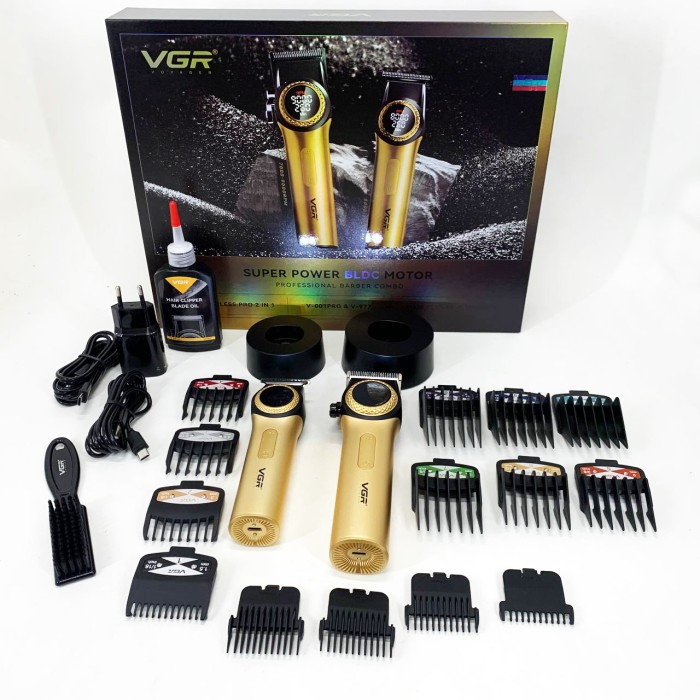 Миюча машинка для стрижки VGR, Практична машинка для стрижки волосся Акумуляторна WU-91