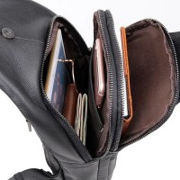 Чоловіча плечова сумка слінг, Чоловіча міська сумка крос-боді стильна слінг FL-62