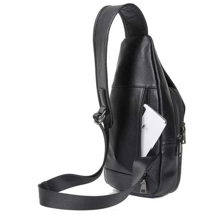 Чоловіча плечова сумка слінг, Чоловіча міська сумка крос-боді стильна слінг FL-62