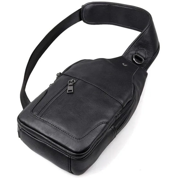 Чоловіча плечова сумка слінг, Чоловіча міська сумка крос-боді стильна слінг FL-62