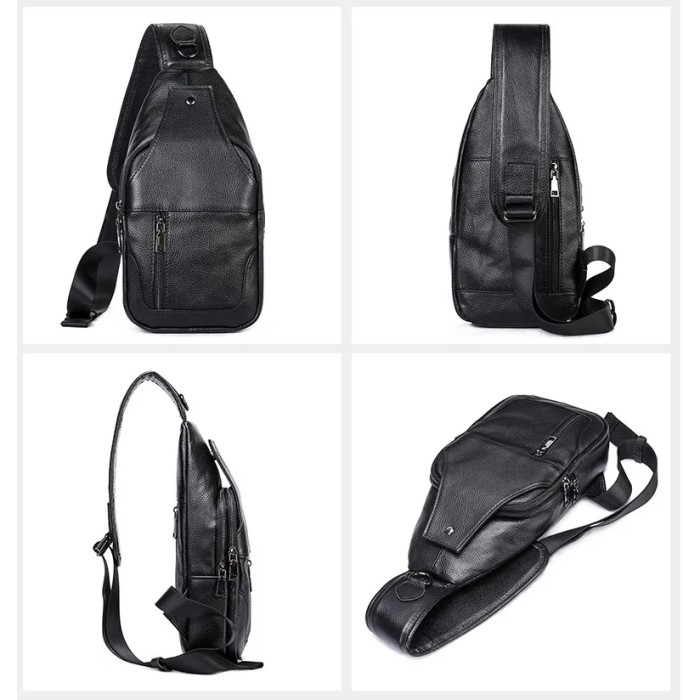 Чоловіча плечова сумка слінг, Сумка для активного способу життя слінг для чоловіків PQ-56