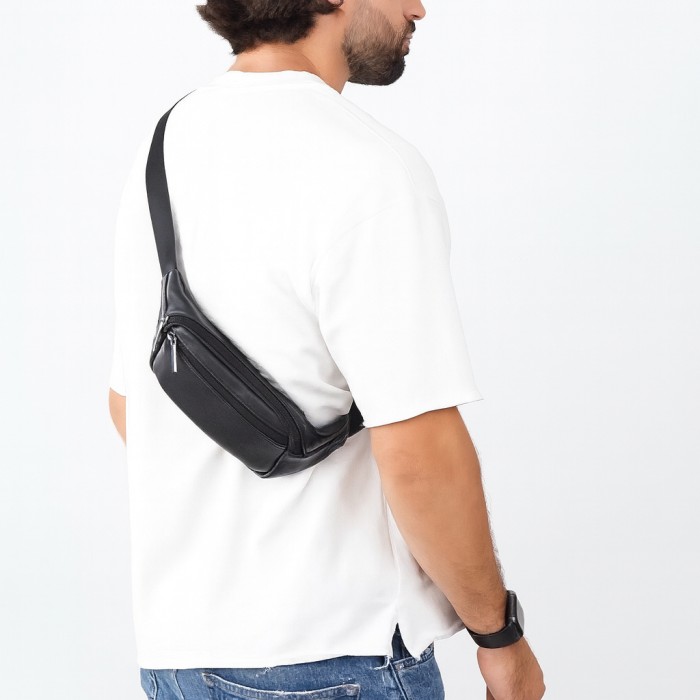 Бананка для хлопців, Сумка-бананка з ремінцем, Сумка ремінь на пояс чоловіча, Сумка бананка наплічна NV-96