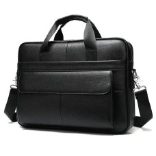 Чоловіча шкіряна сумка для ноутбука з італійської шкіри, формат А4, преміум клас EK-29