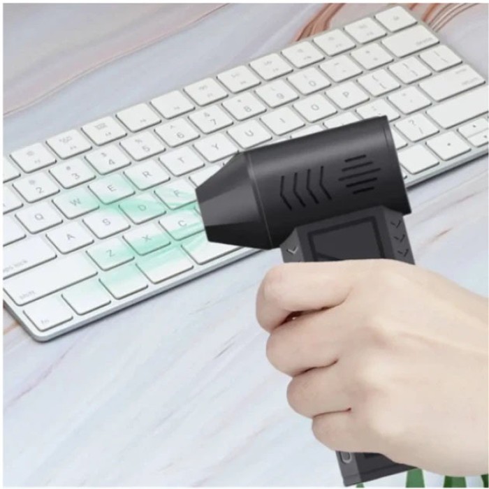 Ручний акумуляторний міні-турбовентилятор, компресор, Автомобільний турбовентилятор для видалення пилу EP-66