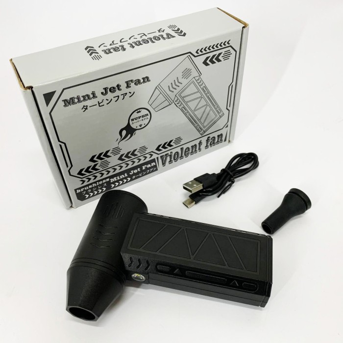 Ручний акумуляторний міні-турбовентилятор, компресор, Автомобільний турбовентилятор для видалення пилу HC-72