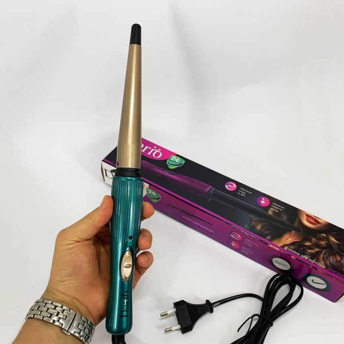 Конусні плойки для завивки волосся, Щипці для завивки і об'єму Щипці плойка кучері волосся UC-22