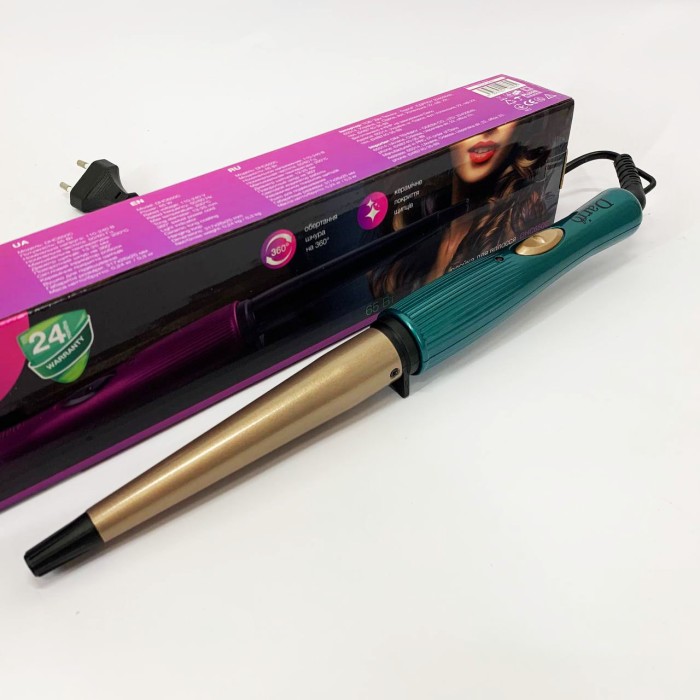 Конусні плойки для завивки волосся, Щипці для завивки і об'єму Щипці плойка кучері волосся UC-22