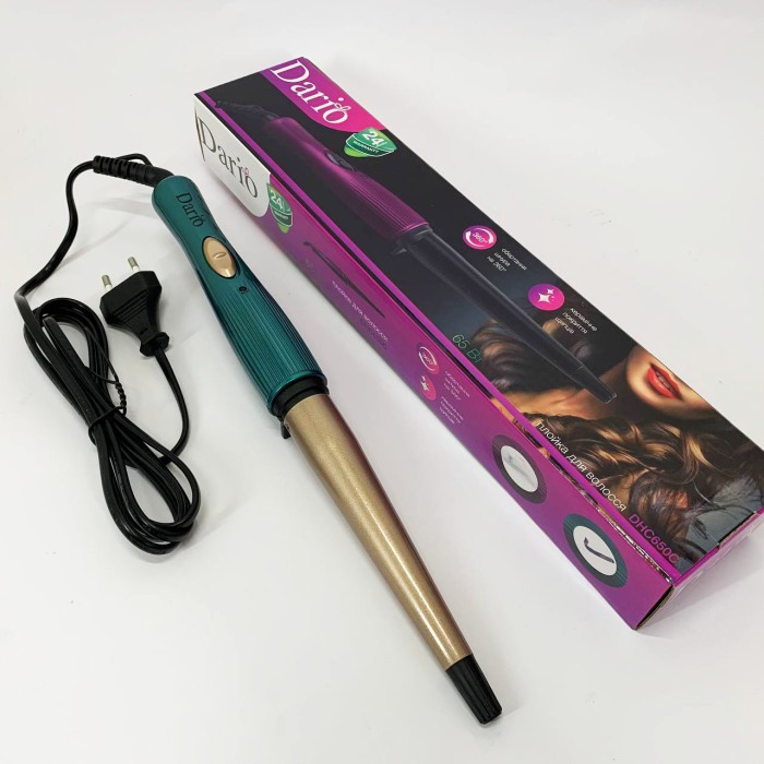 Прилад для завивки волосся Dario DHC650C, Стайлер для об'єму волосся Щипці завивки і об'єму UR-62