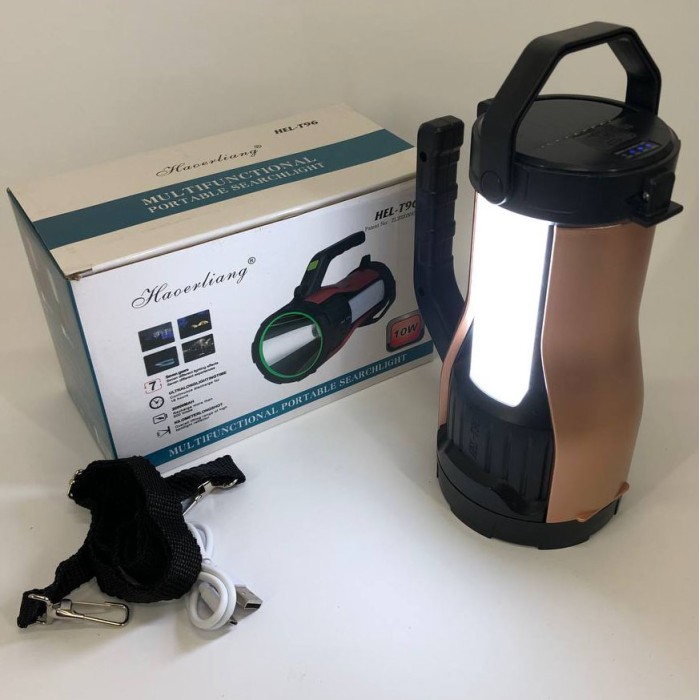 Кемпінговий ліхтар павербанк T96-LED-COB, Лампа для кемпінгу якісна, Ліхтар для кемпінгу складаний RI-94