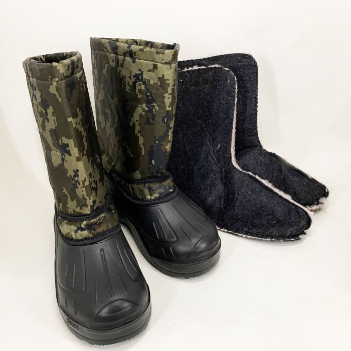 Взуття для роботи на дачі 43р, Зручні черевики для роботи, Черевики робочі робочі на хутрі BF-80