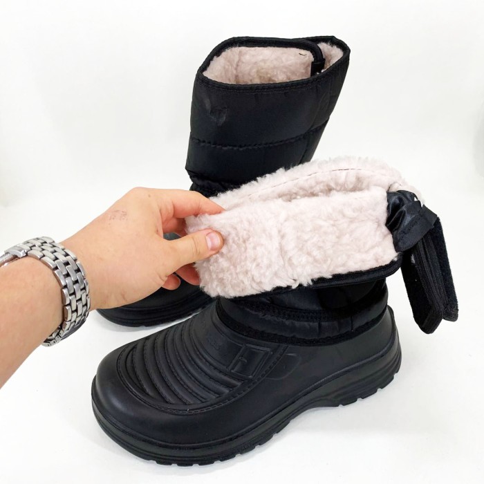 Взуття для роботи на дачі 46р, Теплі чоботи для риболовлі, Теплі водонепроникні чоботи JU-26