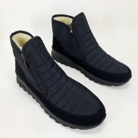 Чоловічі чоботи для активного відпочинку з гуми, Міцне взуття для чоловіків, Утеплені чоботи осінь зима KE-72