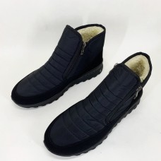 Черевики чоловічі спецвзуття, Чоботи чоловічі утеплені короткі Гумові утеплені чоботи короткі QW-14