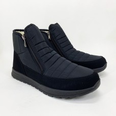 Чорні черевики для роботи, Черевики чоловічі спецвзуття, Зручне чоловіче взуття легке SH-93