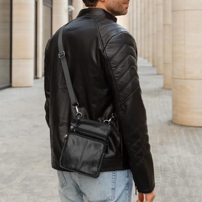 Офісна сумка-месенджер, Чоловіча ділова сумка крос-боді, Сумки слінг чоловічі крос-боді BS-40