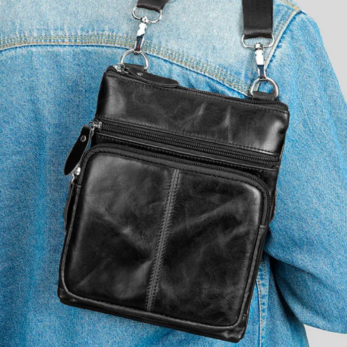 Офісна сумка-месенджер, Чоловіча ділова сумка крос-боді, Сумки слінг чоловічі крос-боді BS-40