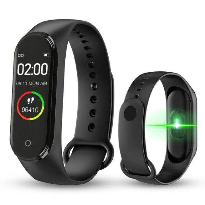 Фітнес браслет Smart Watch M5 Band Classic Black смарт годинник-трекер. Колір: чорний XV-46