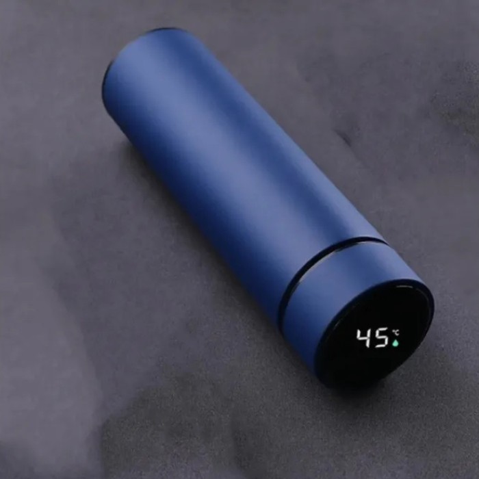 Термос з сенсорним датчиком температури UNIQUE, Термочашка похідна, Термос для гарячих напоїв чаю RX-28