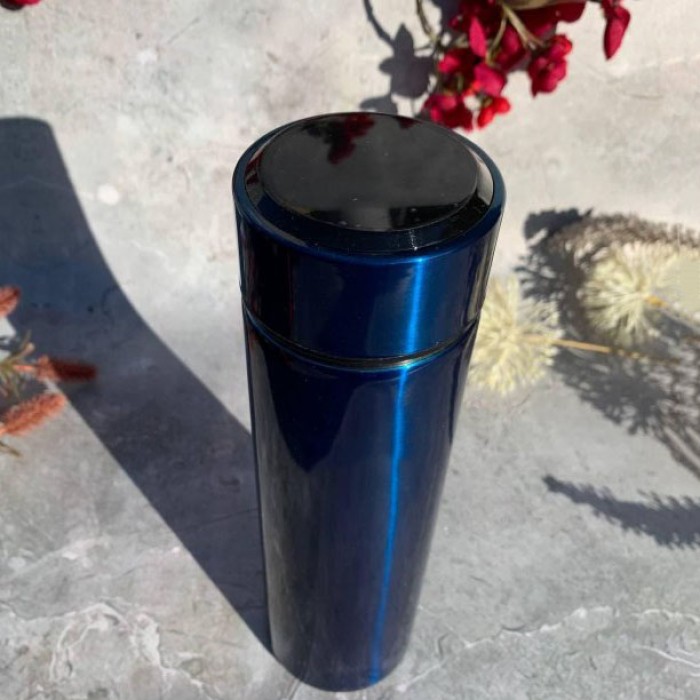 Термос з сенсорним датчиком температури UNIQUE, Термочашка похідна, Термос для гарячих напоїв чаю RX-28