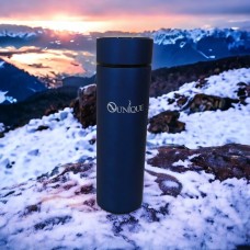 Термос з індикатором температури та контролем UNIQUE, Термос з нержавіючої сталі, Термочашка для чаю PS-70