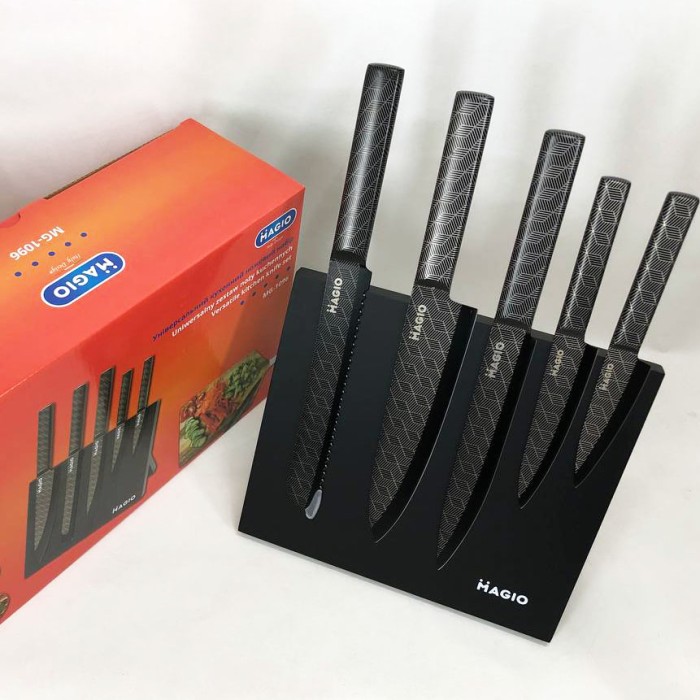 Набори ножів Magio MG-1096, Сталеві кухонні ножі, Набір ножів для кухарів Набір побутовий PV-26