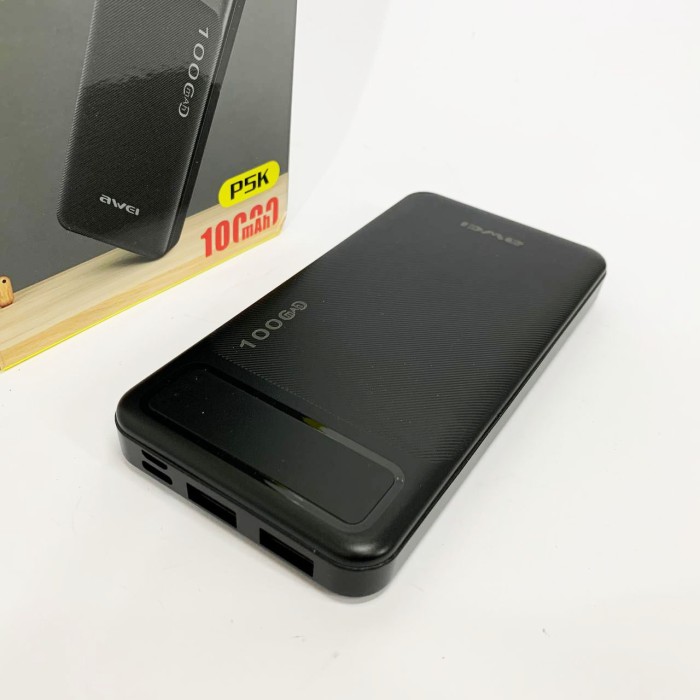 Потужний акумулятор для телефону переносний Awei P5K 10000 mah, Повербанк для смартфона CM-52