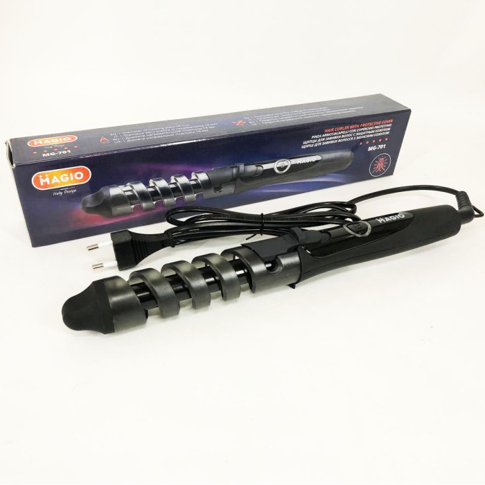 Плойка для локонів професійна MAGIO, Плойка для завивки волосся з різними функціями KI-89