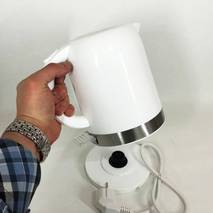 Електрочайник сталь Magio, Чайники на підставці, Електрочайник з індикатором включення YL-59