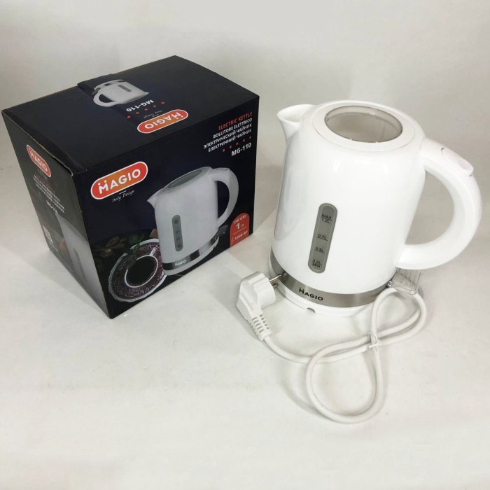 Електрочайник сталь Magio, Чайники на підставці, Електрочайник з індикатором включення YL-59