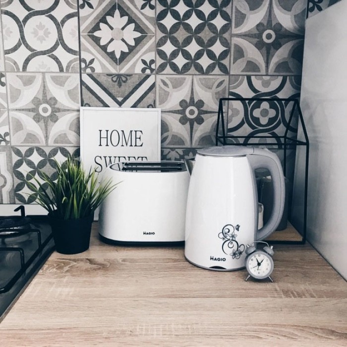 Електрочайник на кухню MAGIO, Електричний безшумний чайник з автоматичним відключенням IR-29