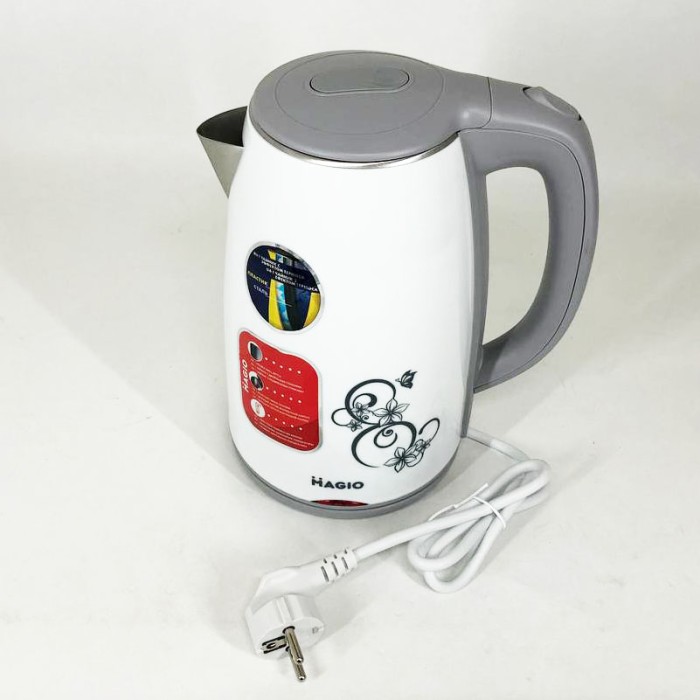 Електрочайник на кухню MAGIO, Електричний безшумний чайник з автоматичним відключенням IR-29