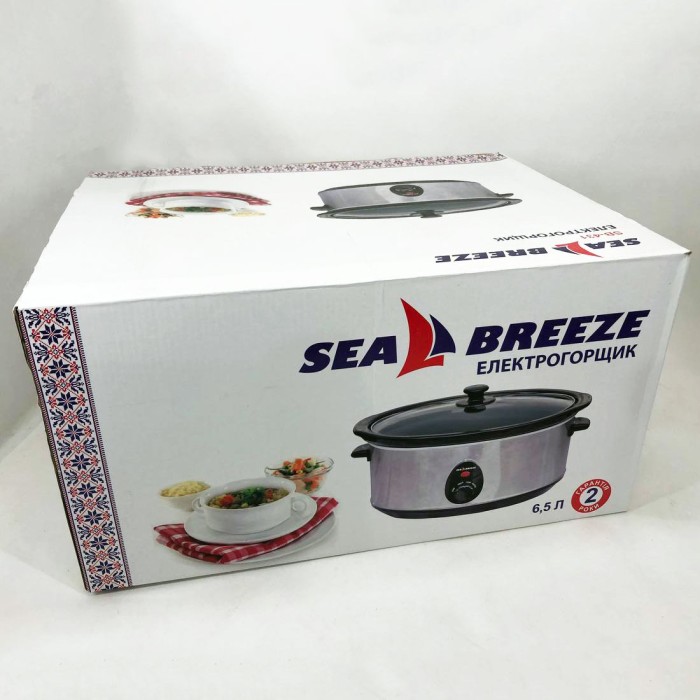 Повільноварка SeaBreeze SB-431/6,5 Л CI-88