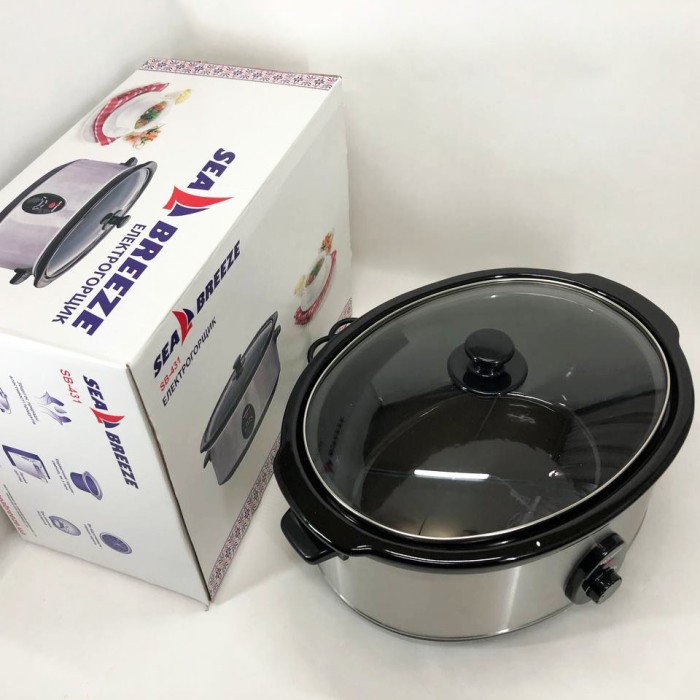 Повільноварка SeaBreeze SB-431/6,5 Л CI-88