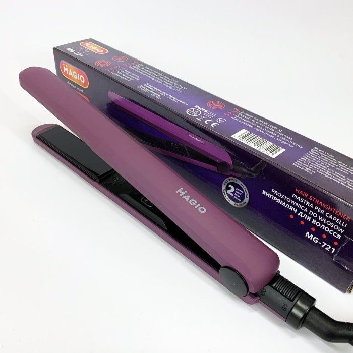 Щипці для волосся MAGIO, Випрямляч для волосся з турмаліном Кращий випрямляч OH-75