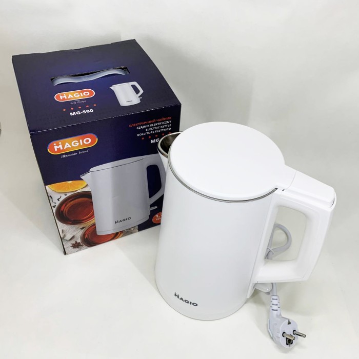 Гарний кухонний чайник MAGIO, Електричний чайник безшумний Електричний з індикацією включення ZG-91