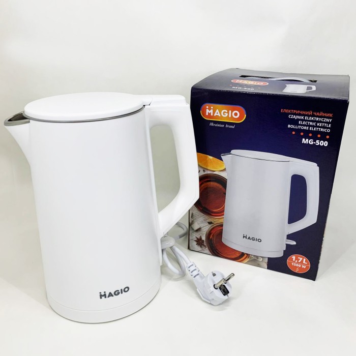 Якісний електрочайник для кухні MAGIO, Якісний електричний чайник для дому, Чайник електричний домашній UW-97