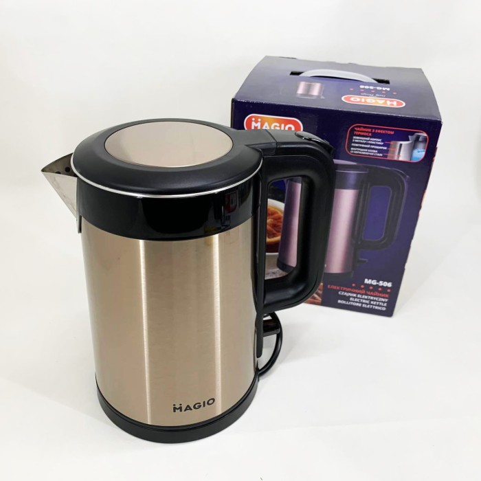 Якісний електрочайник для кухні MAGIO, Потужний електричний чайник, Чайник електричний домашній BN-17