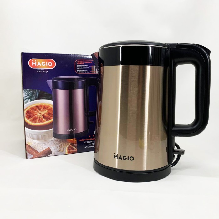 Якісний електрочайник для кухні MAGIO, Потужний електричний чайник, Чайник електричний домашній BN-17