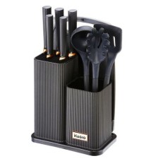 Набір кухонного начиння силікон, Силіконові кухонні приналежності, Набір нейлонових лопаток US-14