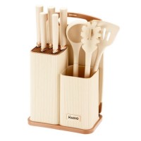 Силіконові кухонні приналежності Magio, Стильний кухонний набір із силікону, Набір нейлонових лопаток RL-93