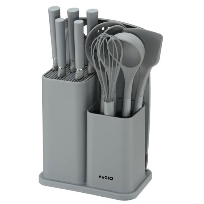 Набір кухарського, Набір силіконових приладів для кухні нейлонових ложок зручний FL-53