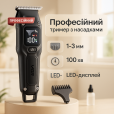 Машинка для стрижки VGR V-964. Колір: чорний