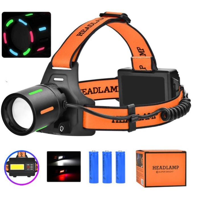 Ліхтарик налобний світлодіодний надпотужний, Ліхтарик на голову для домашніх робіт NG-59