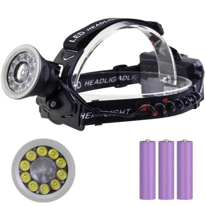 Ліхтар на лоб для промислових робіт CT021, Налобний ліхтар з лінзою Налобний bailong AT-81