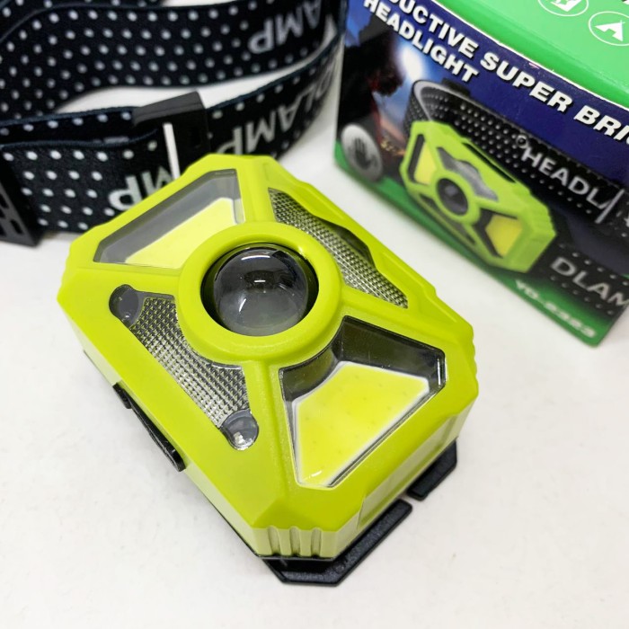 Налобний ліхтар з ремінцем на голову, Led headlamp налобний ліхтар, Ліхтарик на голову для роботи AV-48