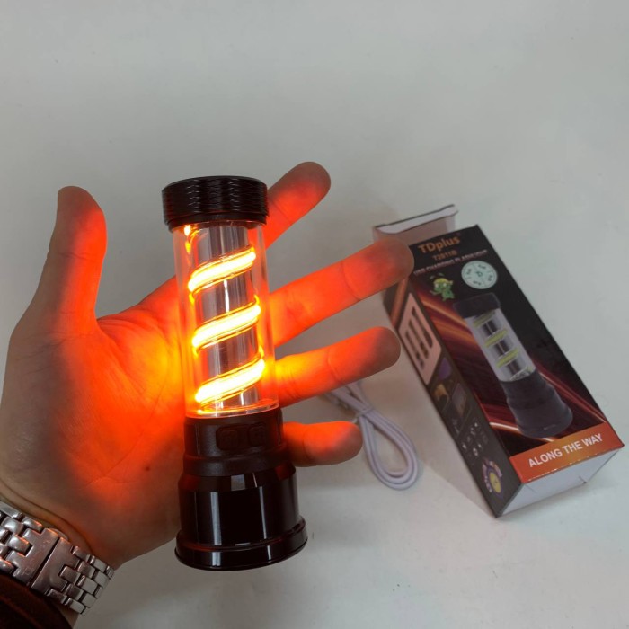 Переносний ліхтар лампа для кемпінгу 2811-LED, Портативний кемпінговий світлодіодний ліхтар TJ-70
